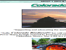 Tablet Screenshot of coloradobiodiesel.com